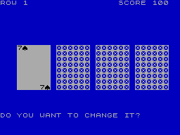 Running screen