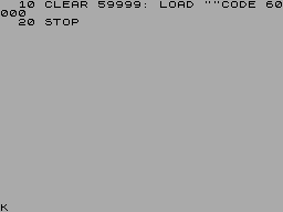 Running screen