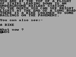 Running screen