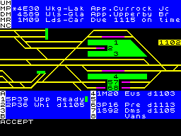 Running screen