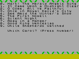 Running screen