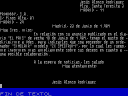 Running screen