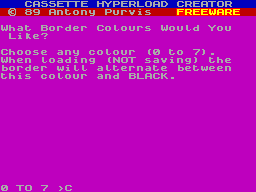 Running screen