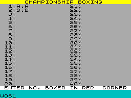Running screen