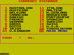 Running screen