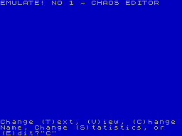 Running screen