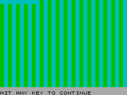 Running screen