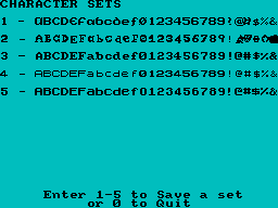 Running screen