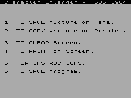 Running screen