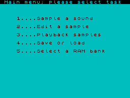 Running screen