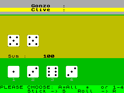 Running screen
