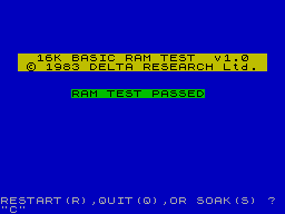 Running screen