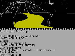 Running screen