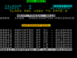 Running screen