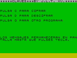 Running screen