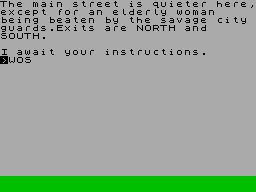 Running screen