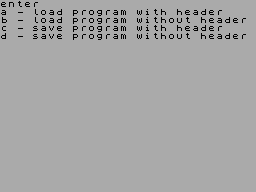 Running screen