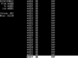 Running screen