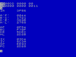 Running screen