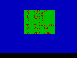 Running screen