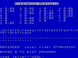 Running screen