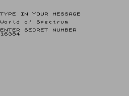 Running screen