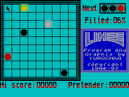 Running screen