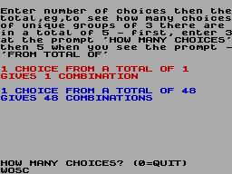 Running screen