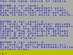 Running screen