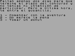 Running screen