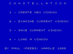 Running screen