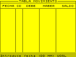Running screen