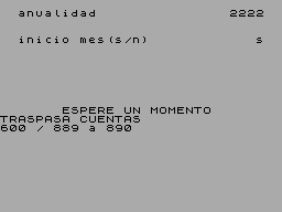 Running screen