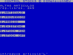 Running screen