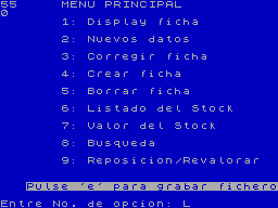Running screen