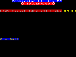 Running screen