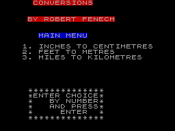 Running screen