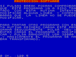 Running screen