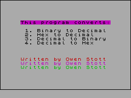 Running screen