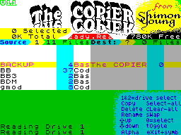 Running screen