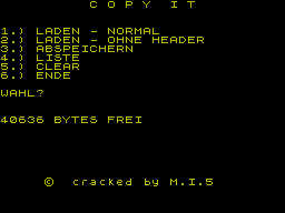 Running screen