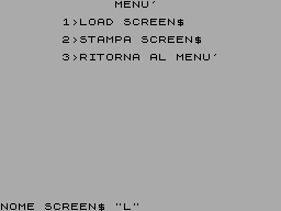Running screen