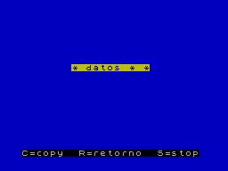 Running screen