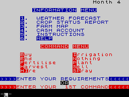 Running screen
