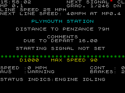 Running screen