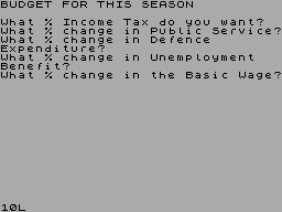 Running screen