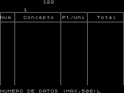 Running screen