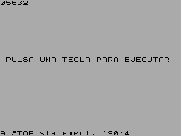 Running screen