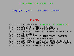 Running screen