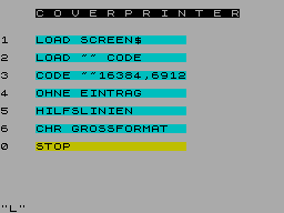 Running screen